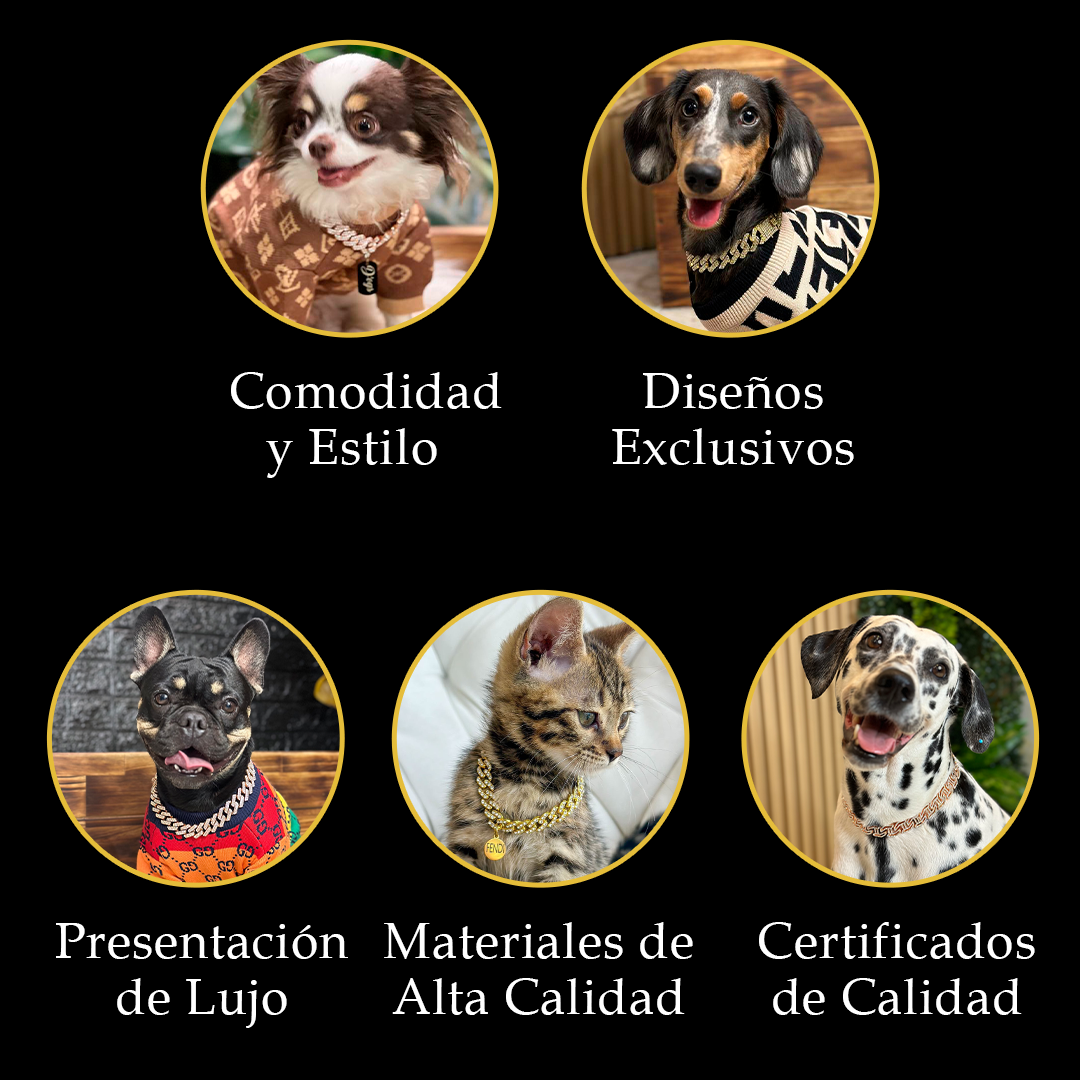 Cadena dorada diamantes