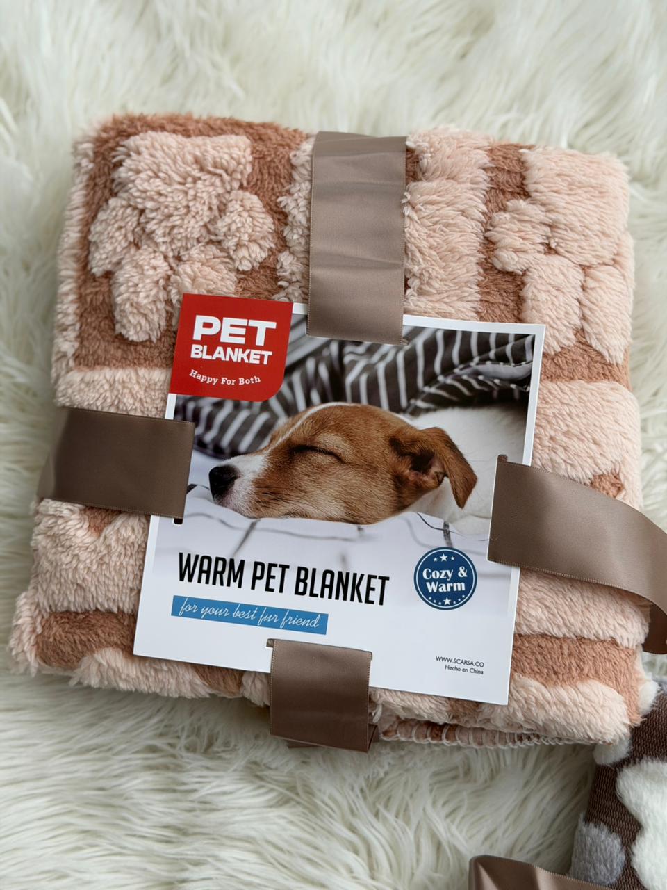 Manta Premium Ultra Suave para Perros y Gatos | Cobija de Lujo para Mascotas – Pets Art