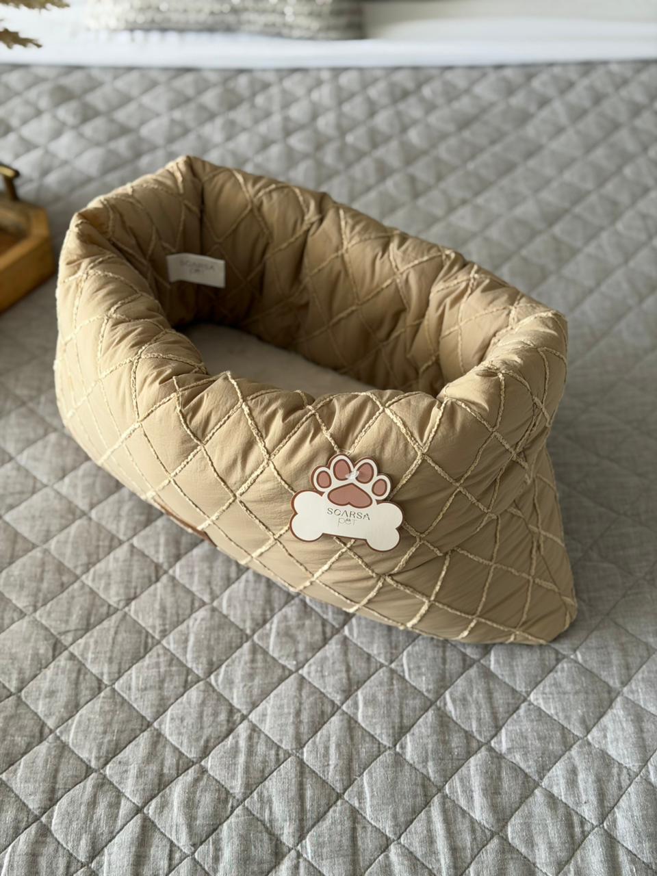 Cama Premium Tipo Nido para Gatos y Mascotas Pequeñas | Cama Acolchada de Lujo – Pets Art