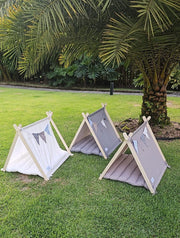 Carpa Premium para Mascotas | Refugio Tipo Tipi Minimalista para Perros y Gatos – Pets Art