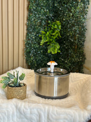 Fuente acero inoxidable