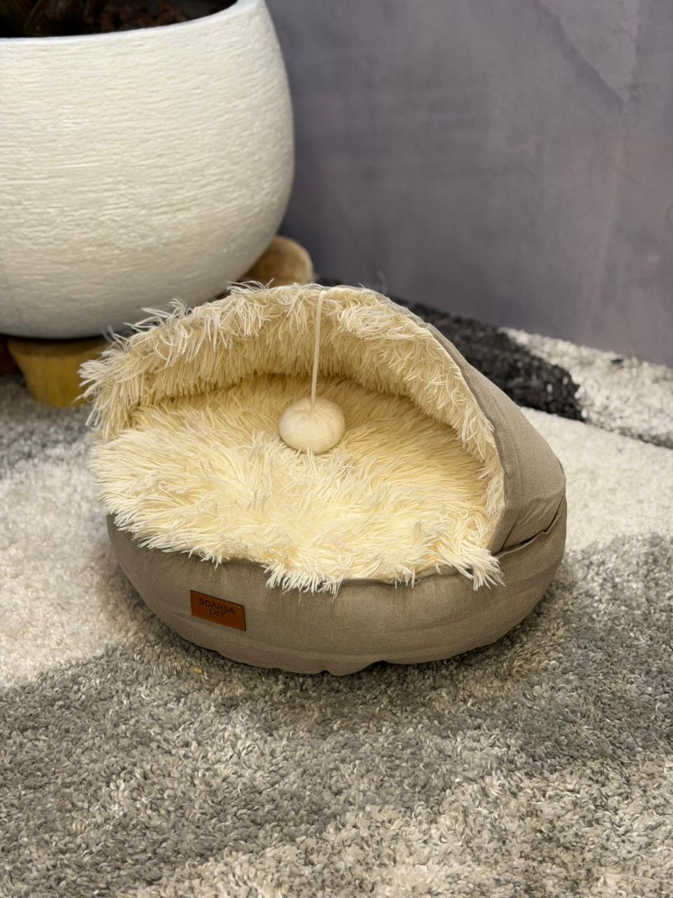 Cama Sofá Premium para Mascotas | Cama Peluche Suave y Elegante para Perros y Gatos – Pets Art