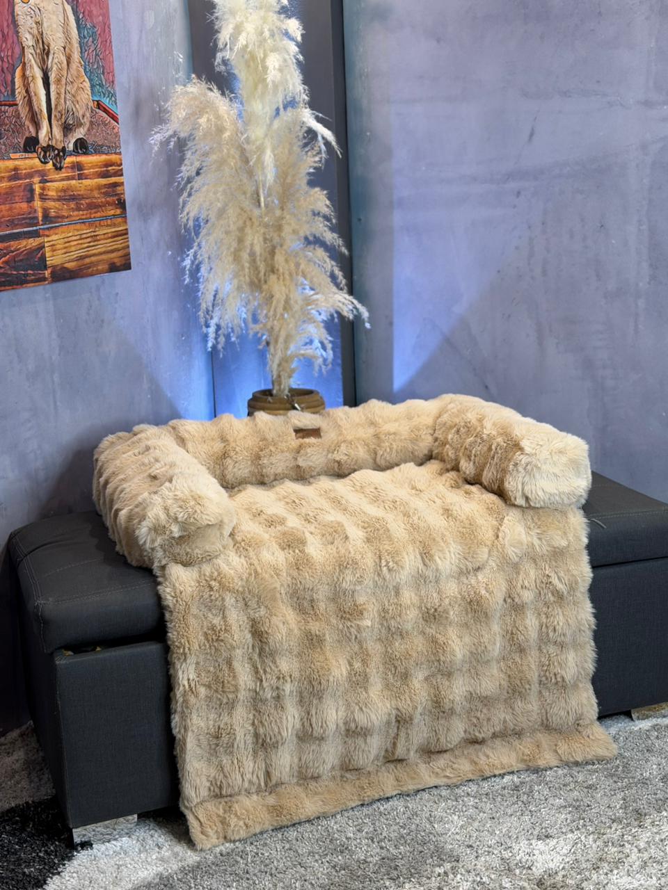Cama tipo manta para Mascotas | Cama Peluche de Lujo para Perros y Gatos – Pets Art