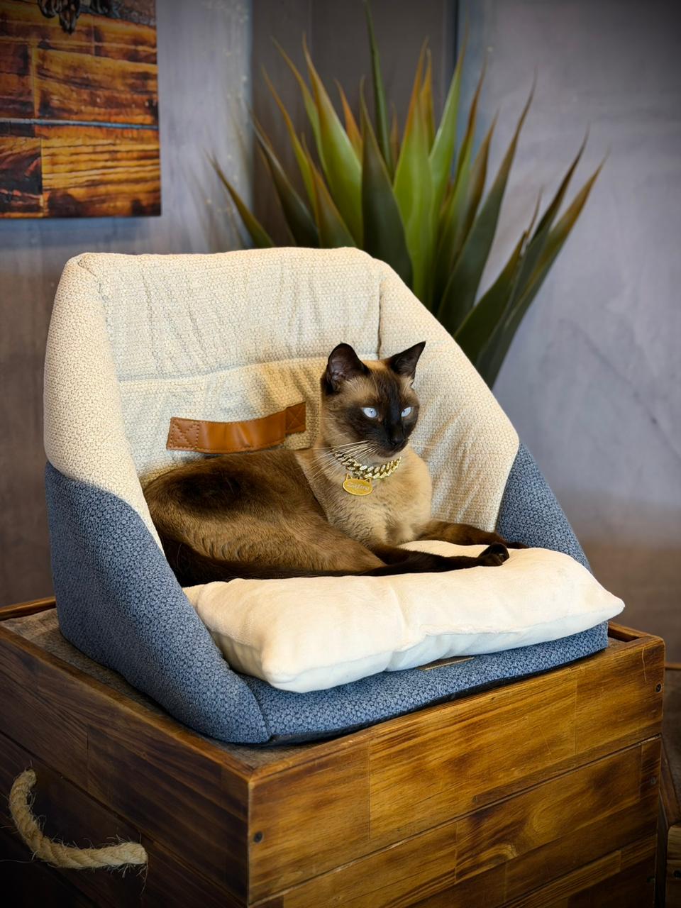 Iglú 3 en 1 Premium para Mascotas | Sofá, Refugio y Casa para Perros y Gatos – Pets Art