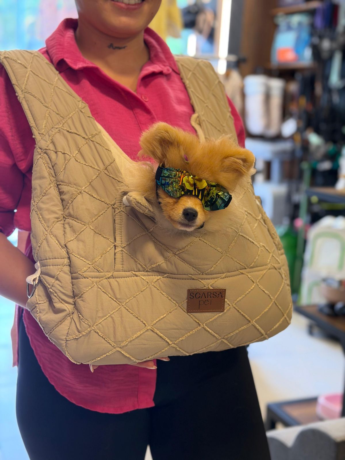 Canguro Premium para Gatos y Mascotas Pequeñas | Bolso Portador Cómodo y Elegante – Pets Art