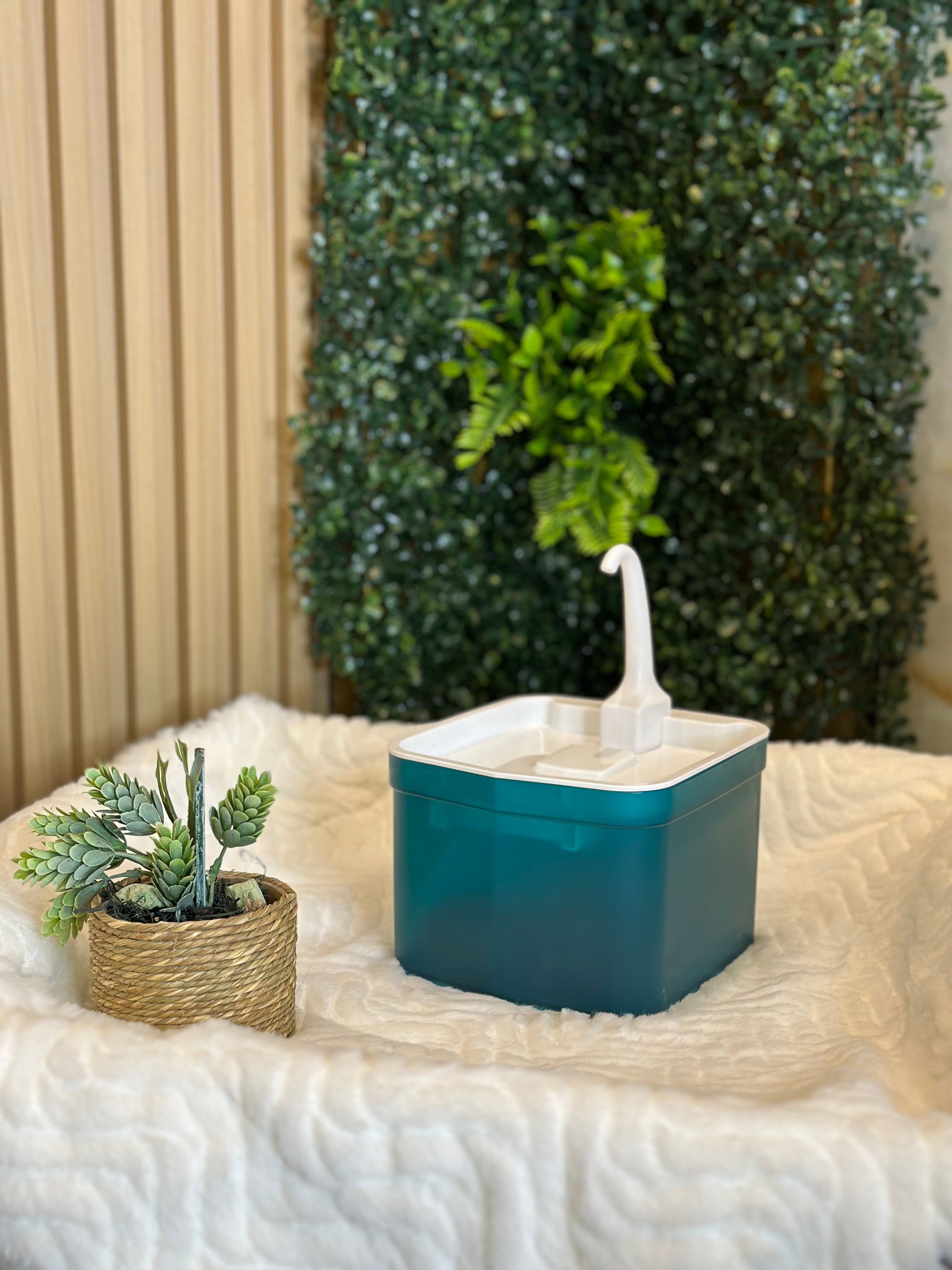 Fuente Cisne con luz led