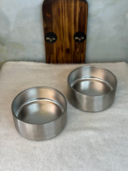 Comedero en acero quirúrgico