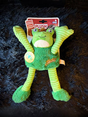 Peluche rana con brazos elásticos