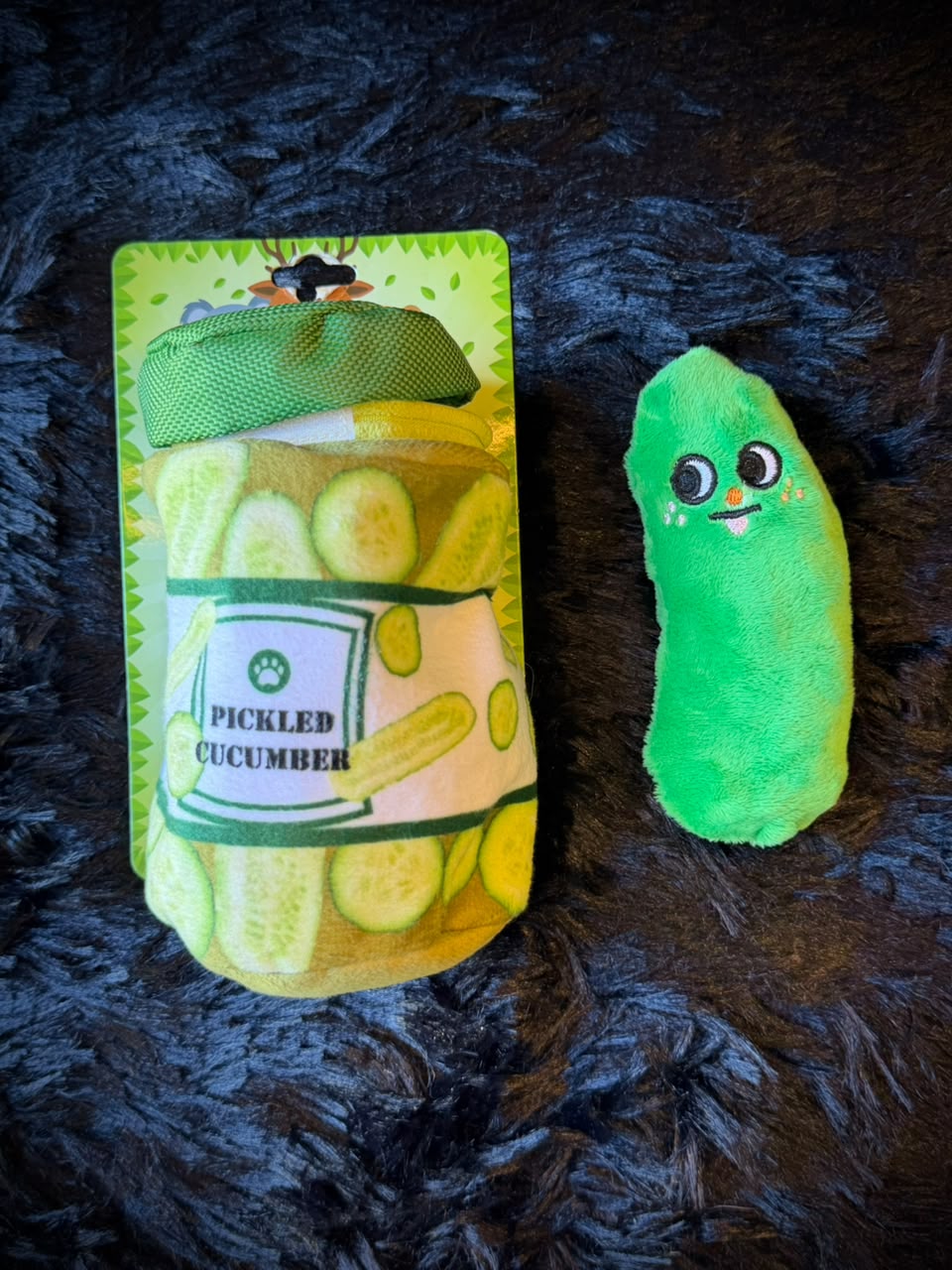 Juguete snack pepino