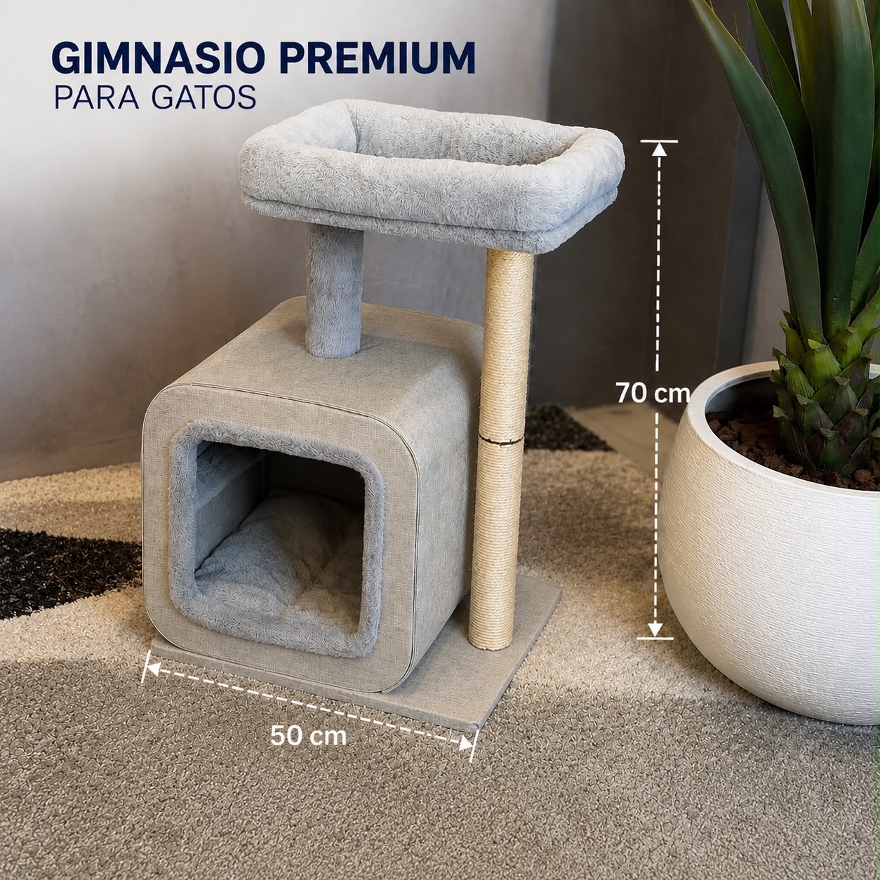 Gimnasio Rascador para Gato | Pets Art