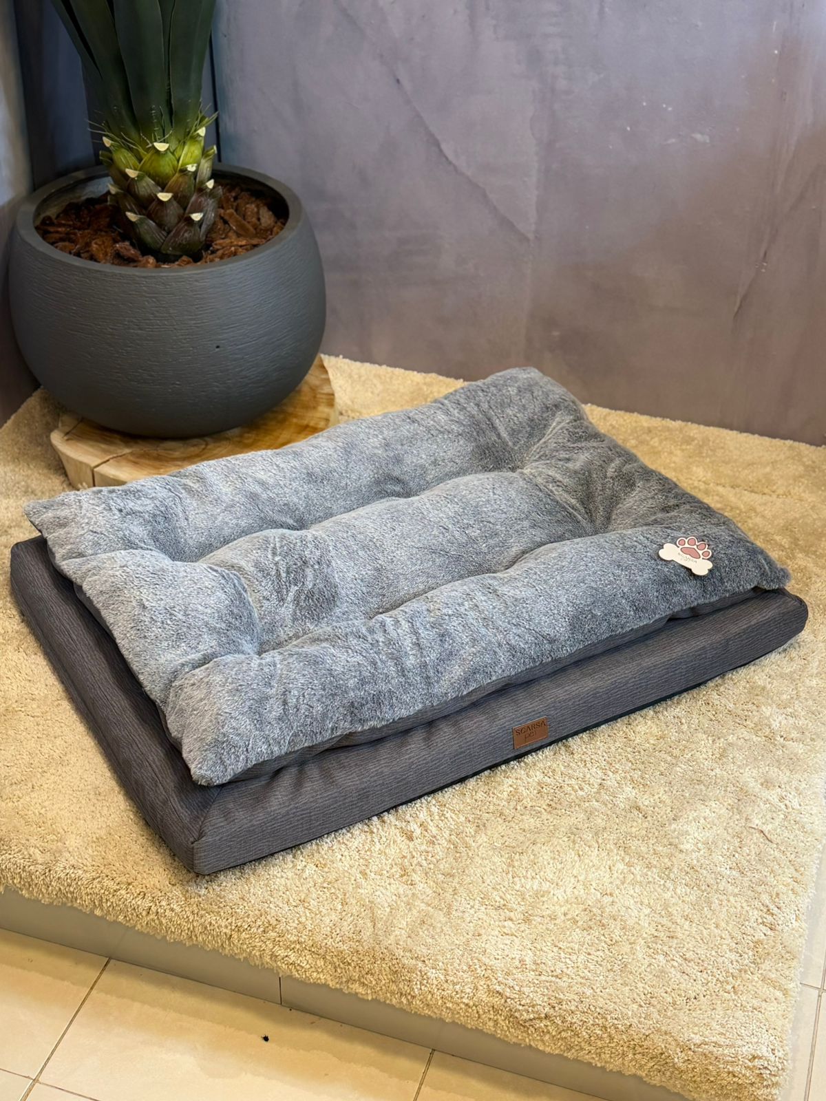 Cama Premium Ortopédica para Perros Grandes | Colchoneta de Lujo para Mascotas – Pets Art
