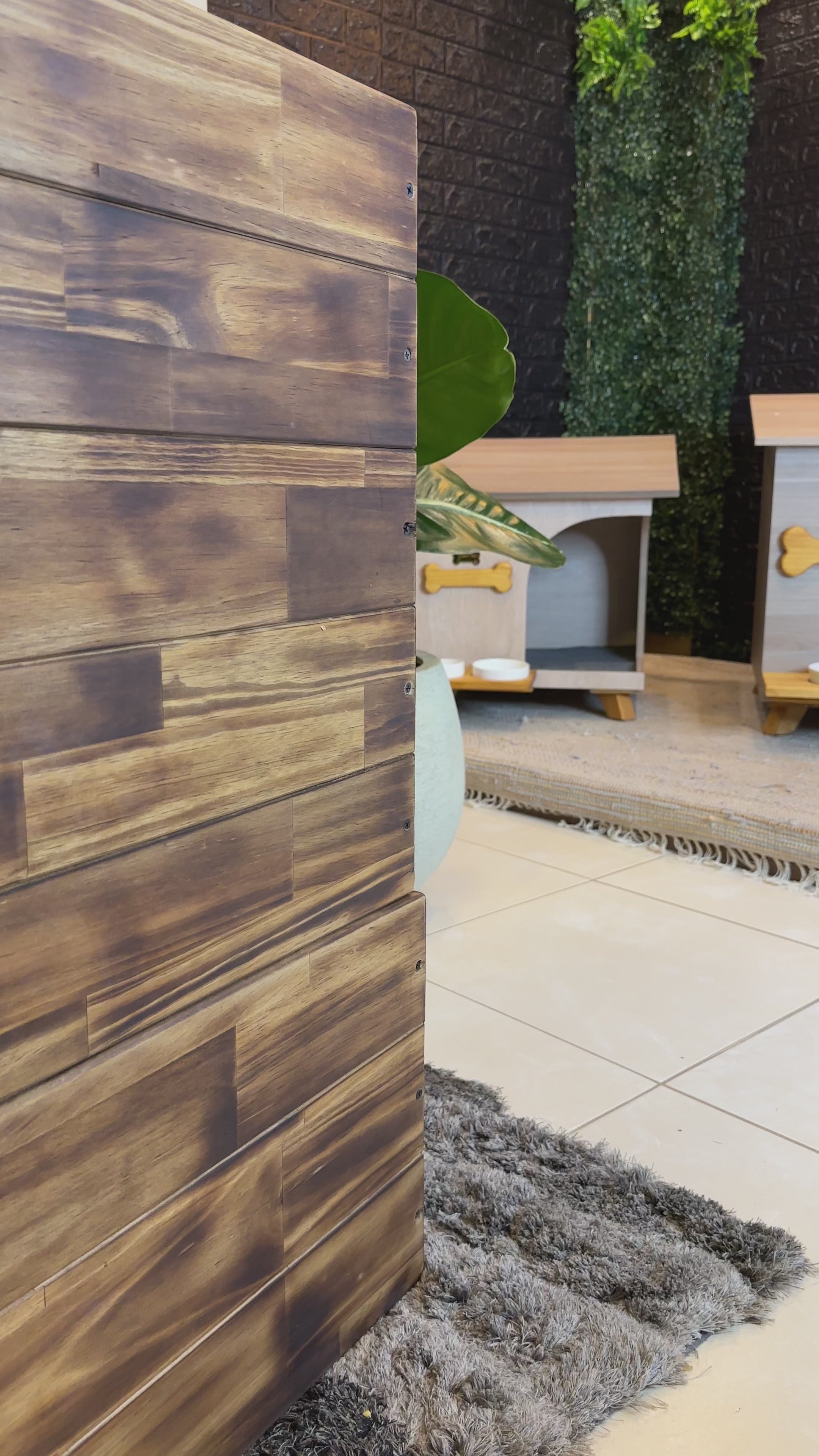 Cargar vídeo: Casa de Mascotas Madera